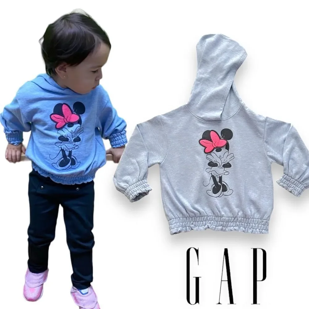 GAP Kids | Light Blue | MINNIE MOUSE COTTON HODDIE